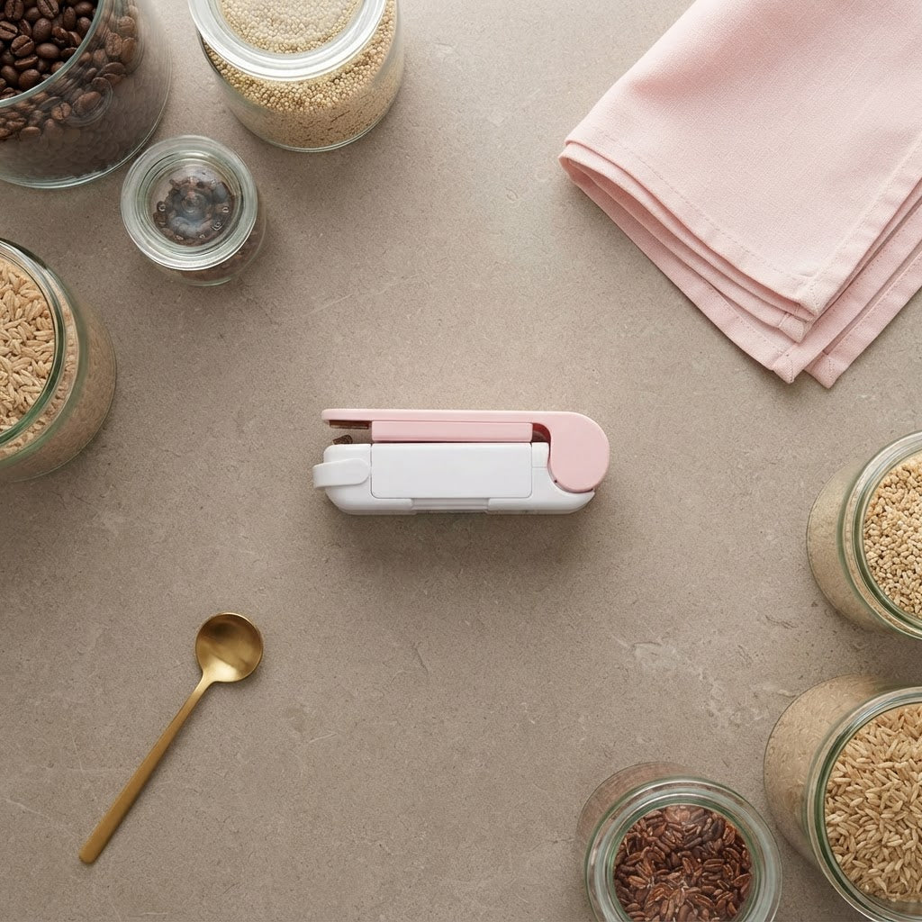 Trendiko Portable Mini Heat Sealer for Fresh Snacks