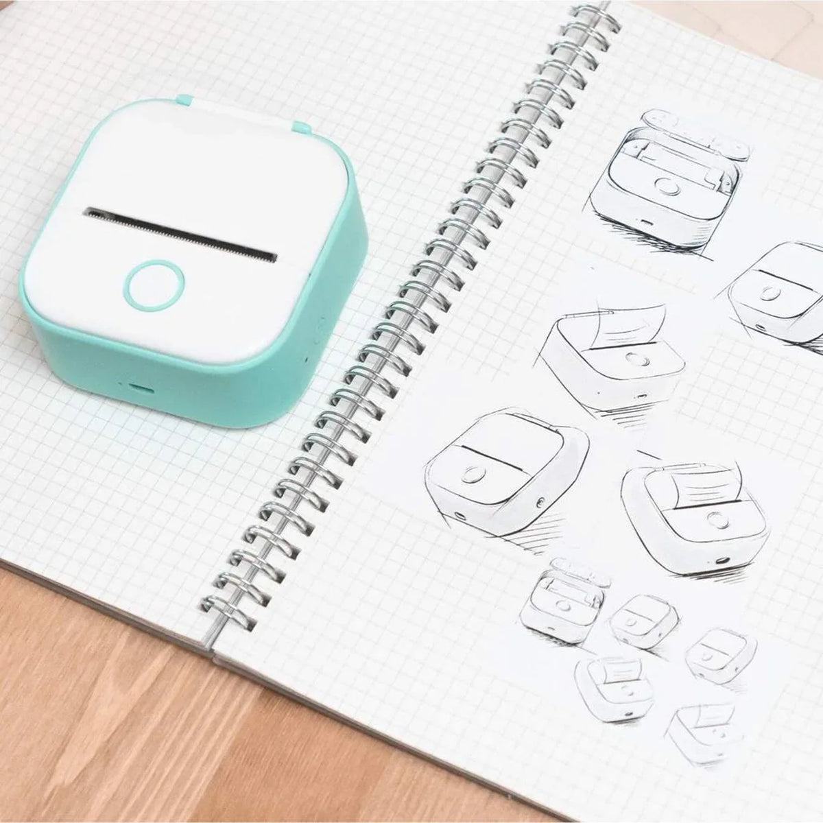 Trendiko Portable Thermal Printer: Inkless Mobile Printing