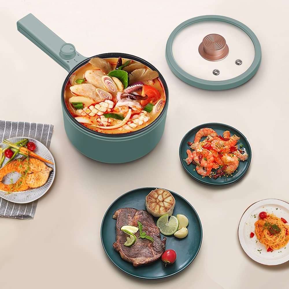 Trendiko Portable Electric Pot: Compact Travel Cooker