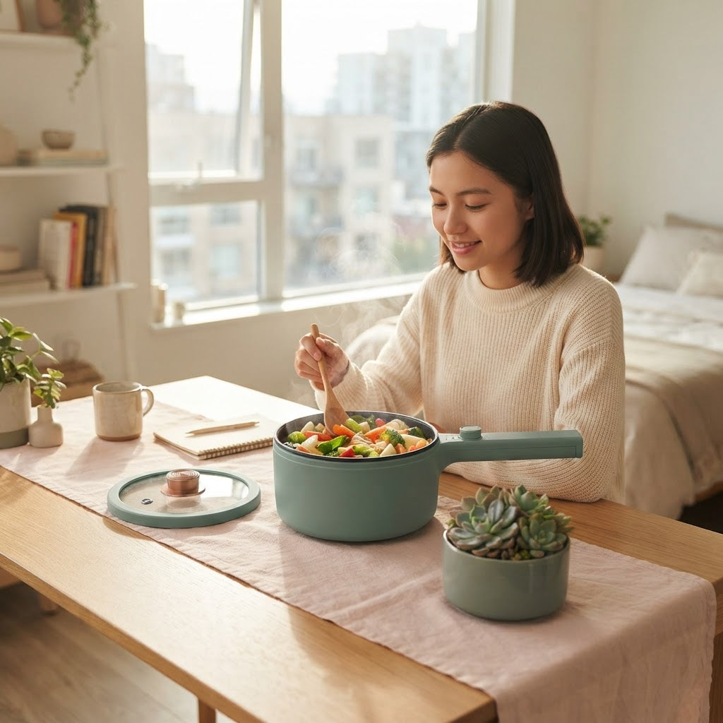 Trendiko Portable Electric Pot: Cook Anywhere
