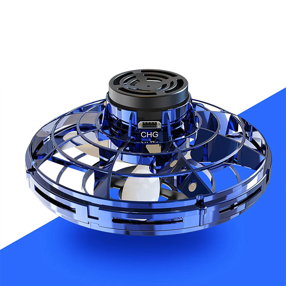 Trendiko Interactive Flying Spinner: LED Light-Up Toy