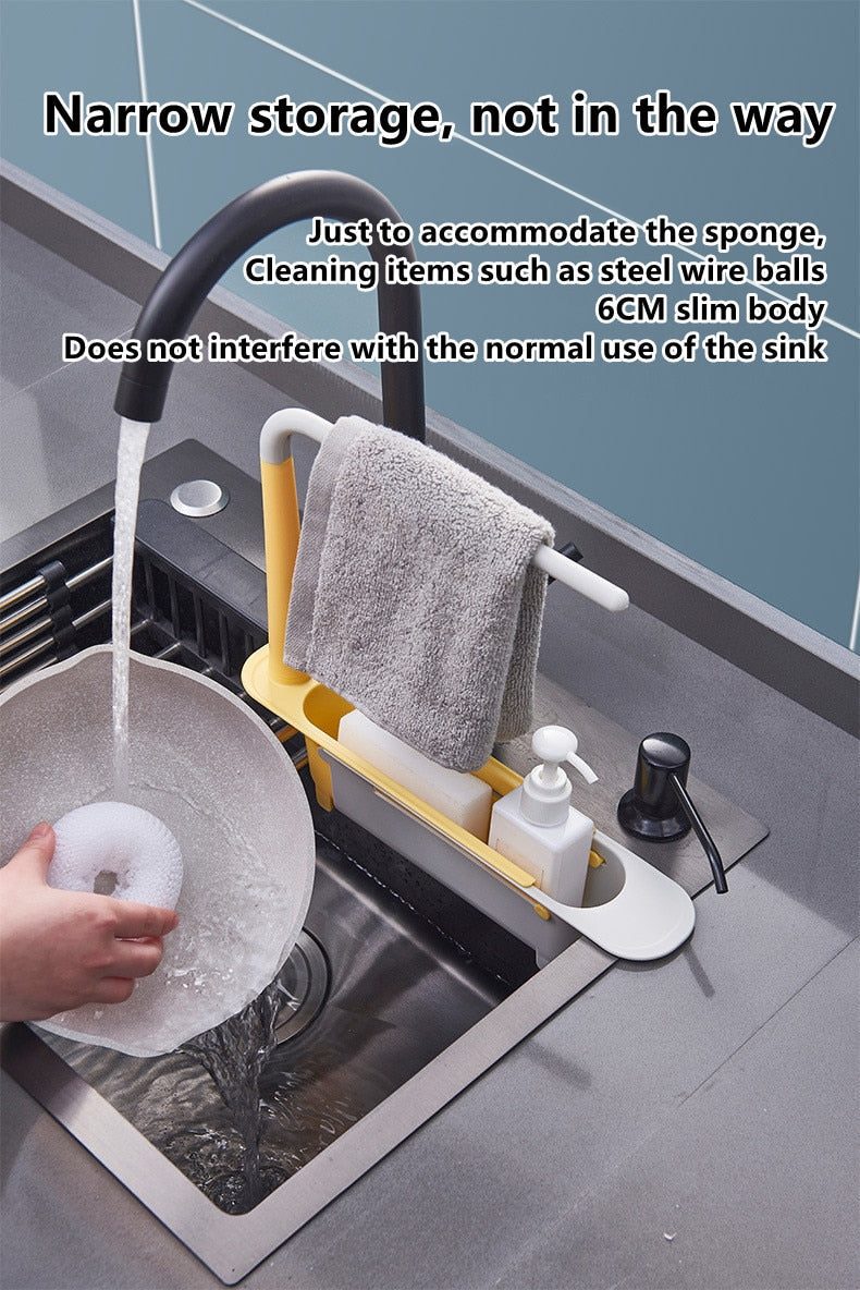 Trendiko Telescopic Sink Rack Organizer