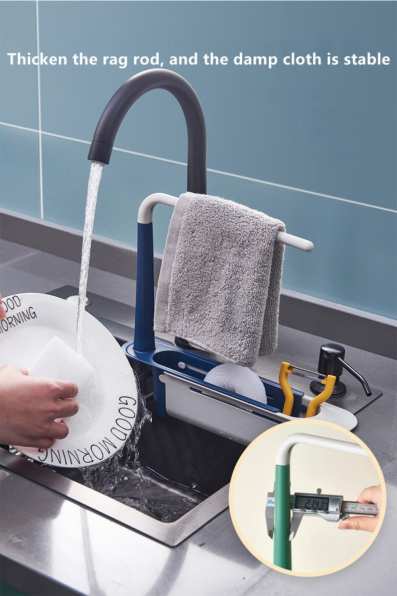 Trendiko Telescopic Sink Rack Organizer