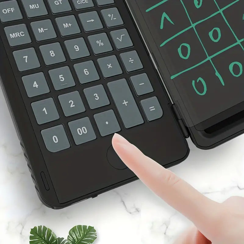 Trendiko 2-in-1 LCD Writing Calculator & Notepad