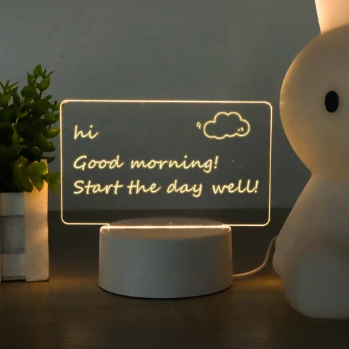 Trendiko LED Note Board & Message Lamp
