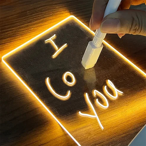 Trendiko LED Note Board & Message Lamp