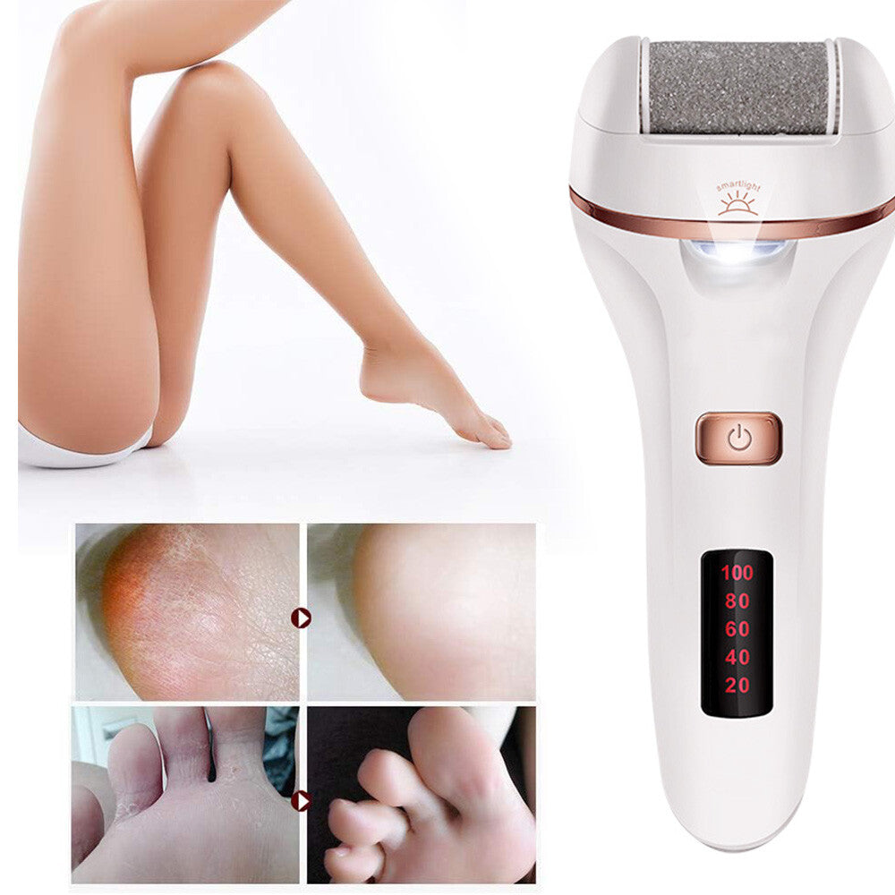 Rechargeable electric foot file