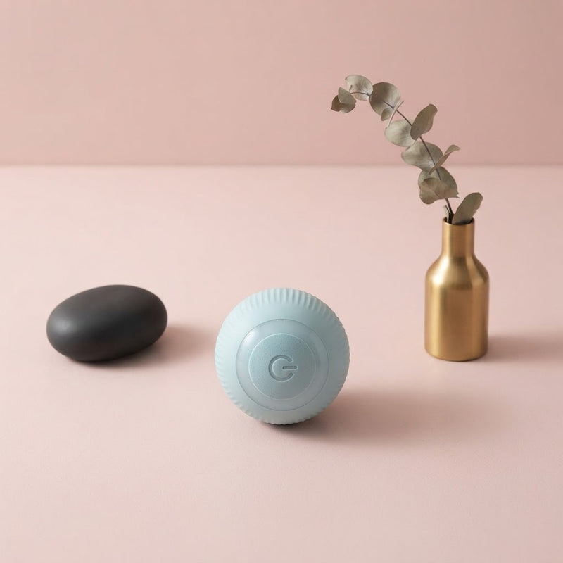 Trendiko Interactive Cat Ball: Silent Rolling Toy