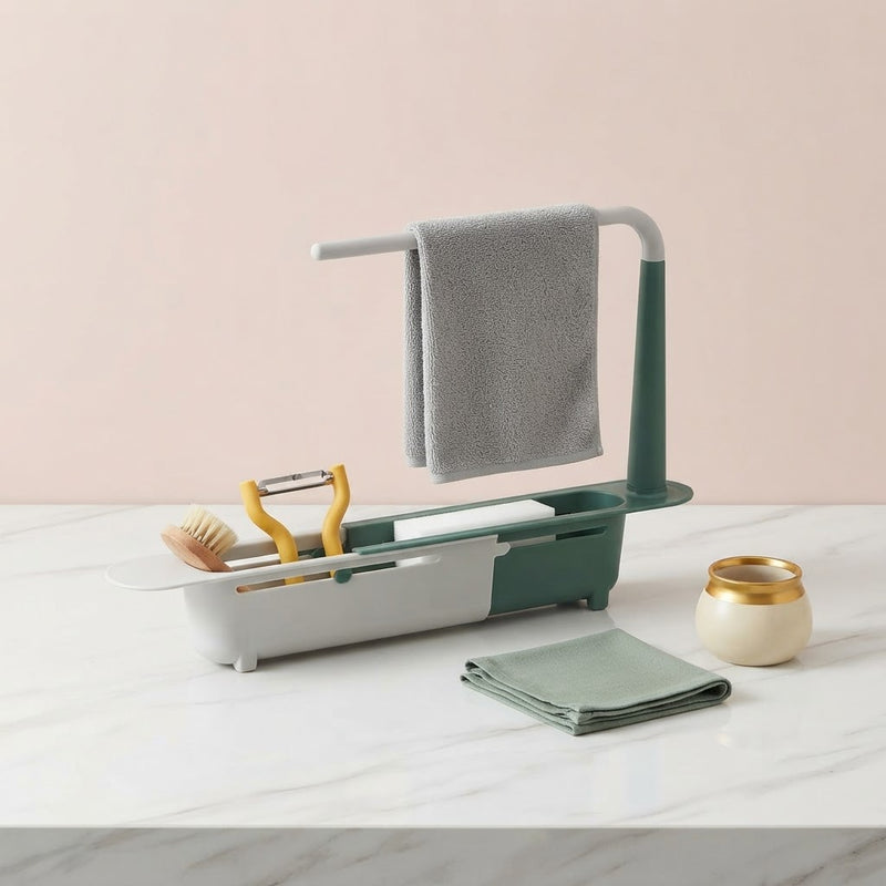 Trendiko Telescopic Sink Rack Organizer