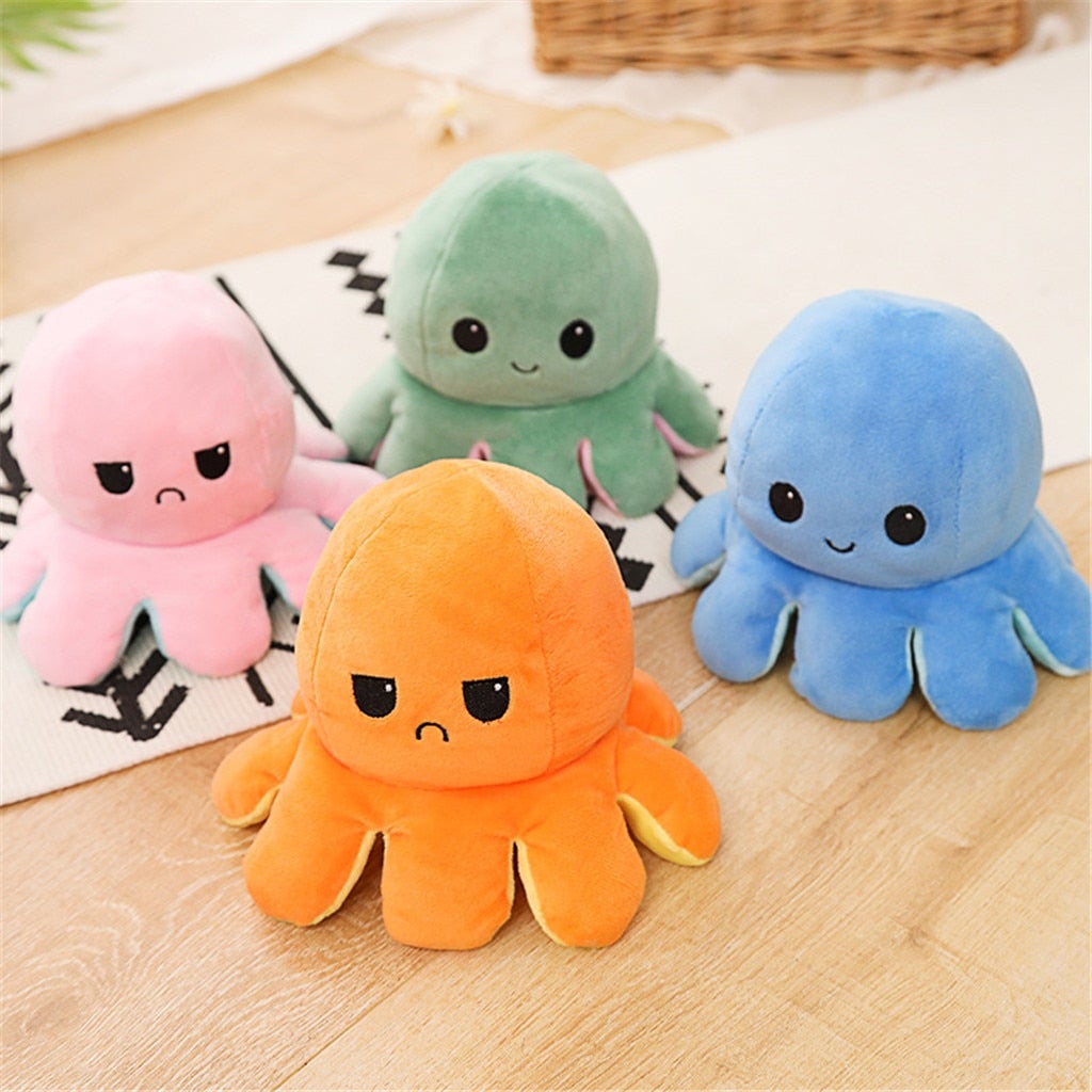 Trendiko Reversible Octopus Plush Toy - Mood Express
