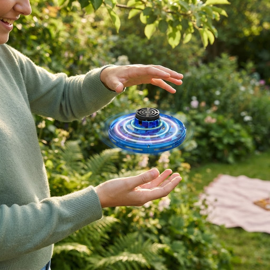 Trendiko Interactive Flying Spinner - Stress Relief Toy