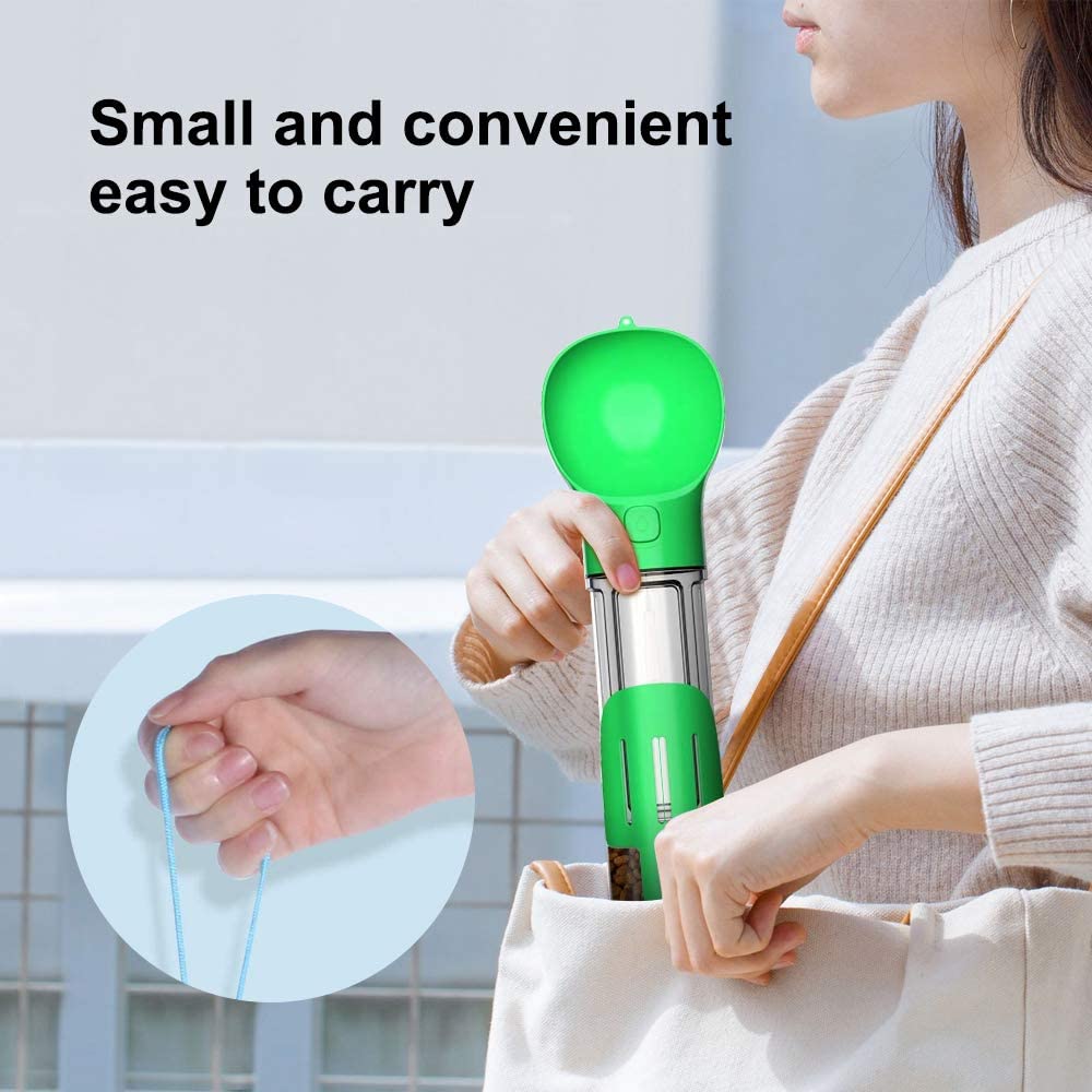 Trendiko Portable Pet Water Bottle & Waste Scoop