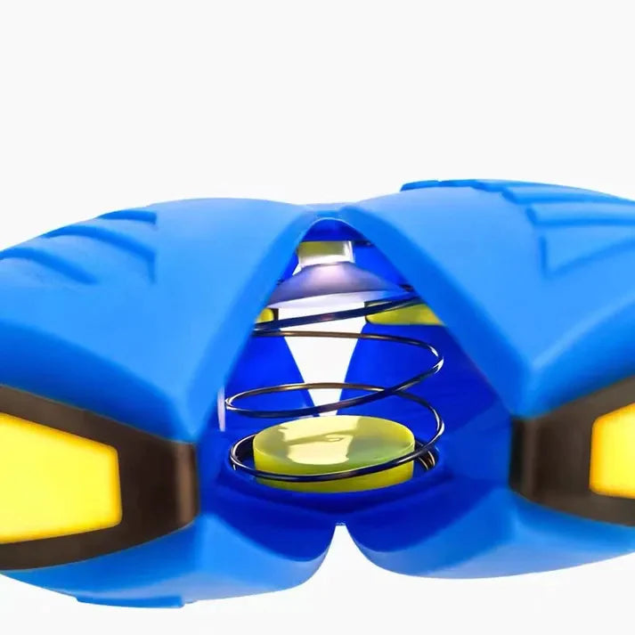 Trendiko Durable Dog Flying Disc – 24cm Transforming Toy