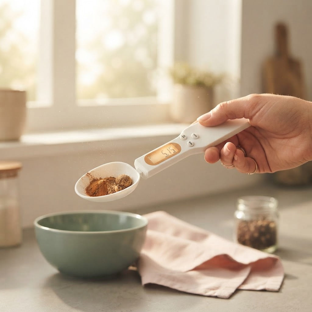 Trendiko Digital Kitchen Spoon Scale for Precision Cooking