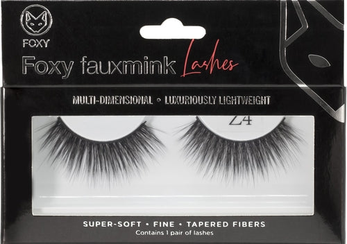 Foxy faux mink false eyelashes Z4