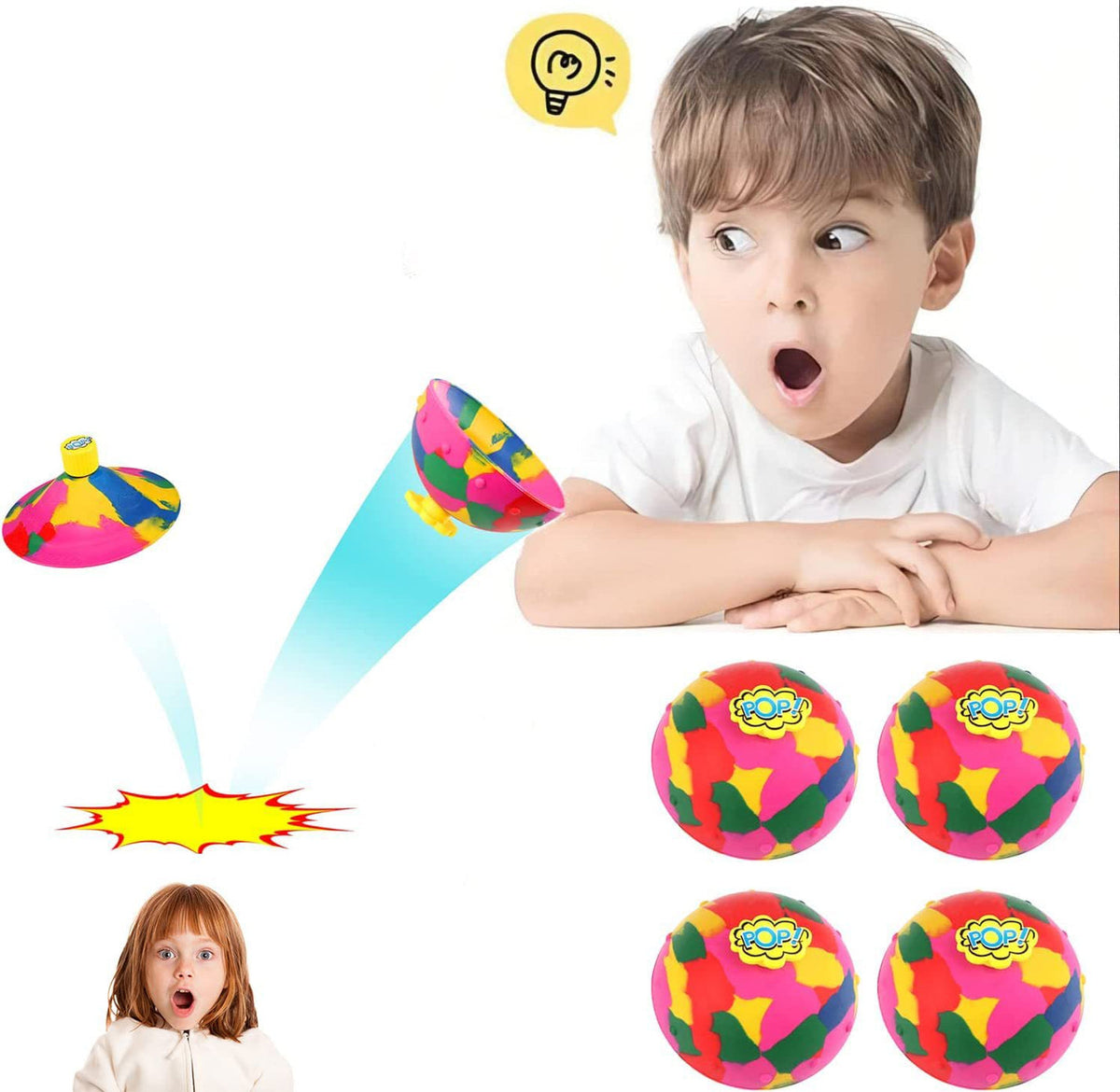 Trendiko Fidget Bounce Bowl - Portable Stress Relief