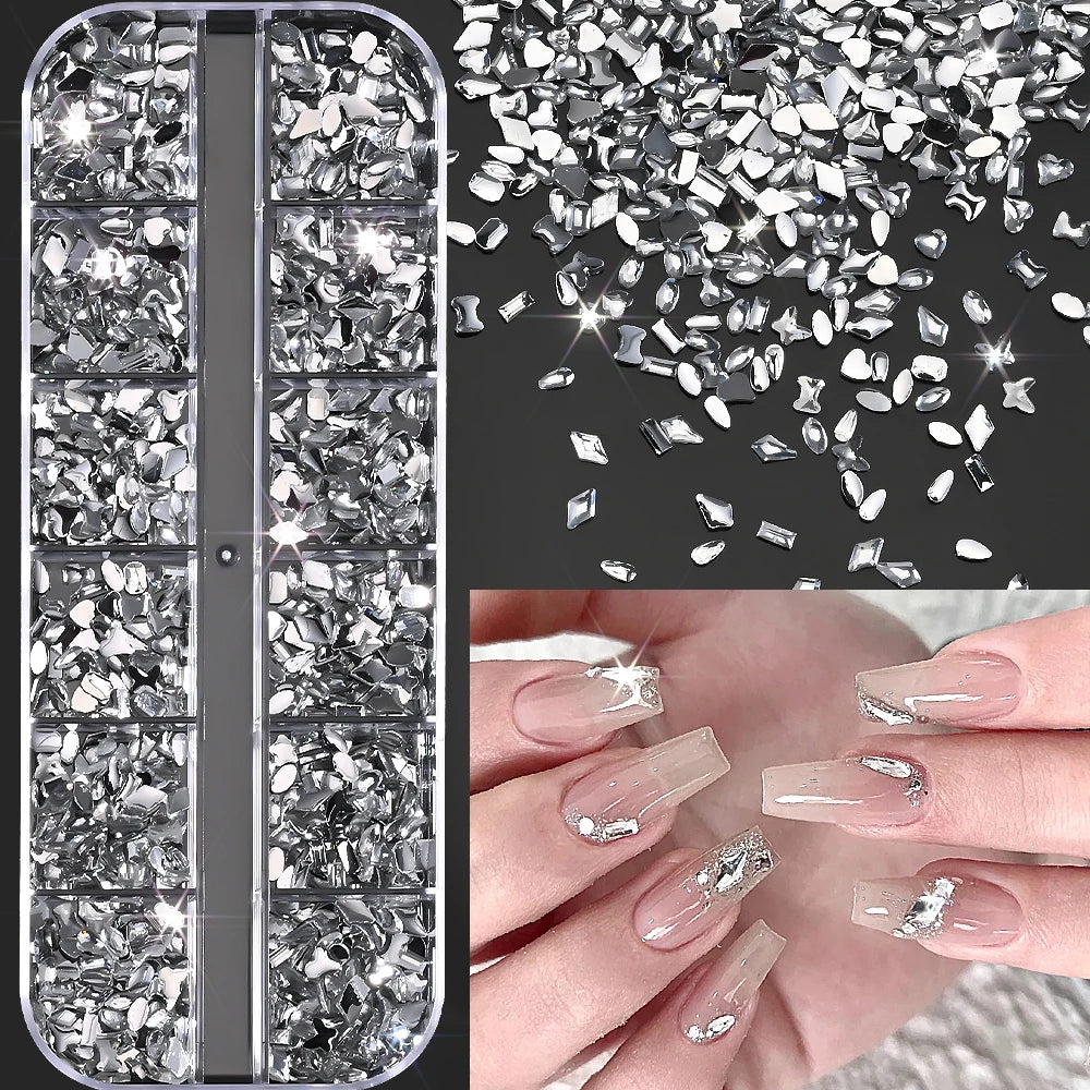 Ocean nail charms mixed set – style option 13