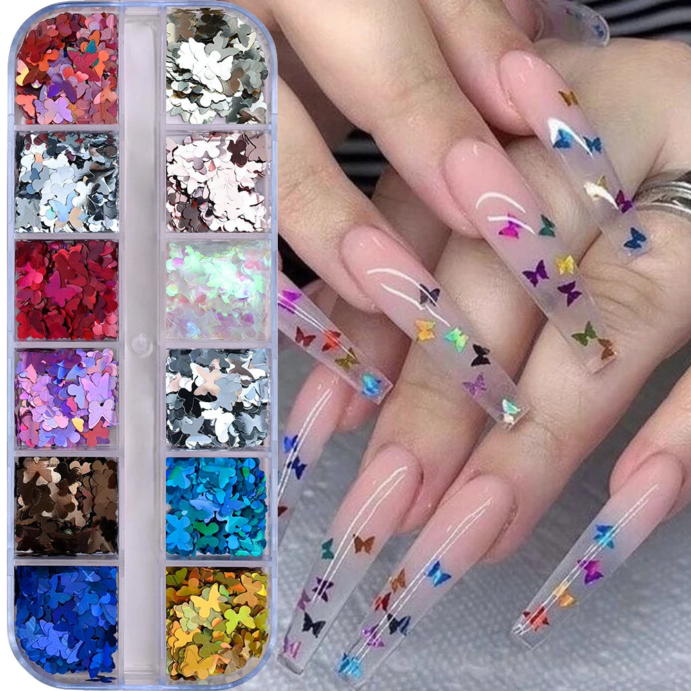 Ocean nail charms mixed set – style option 14