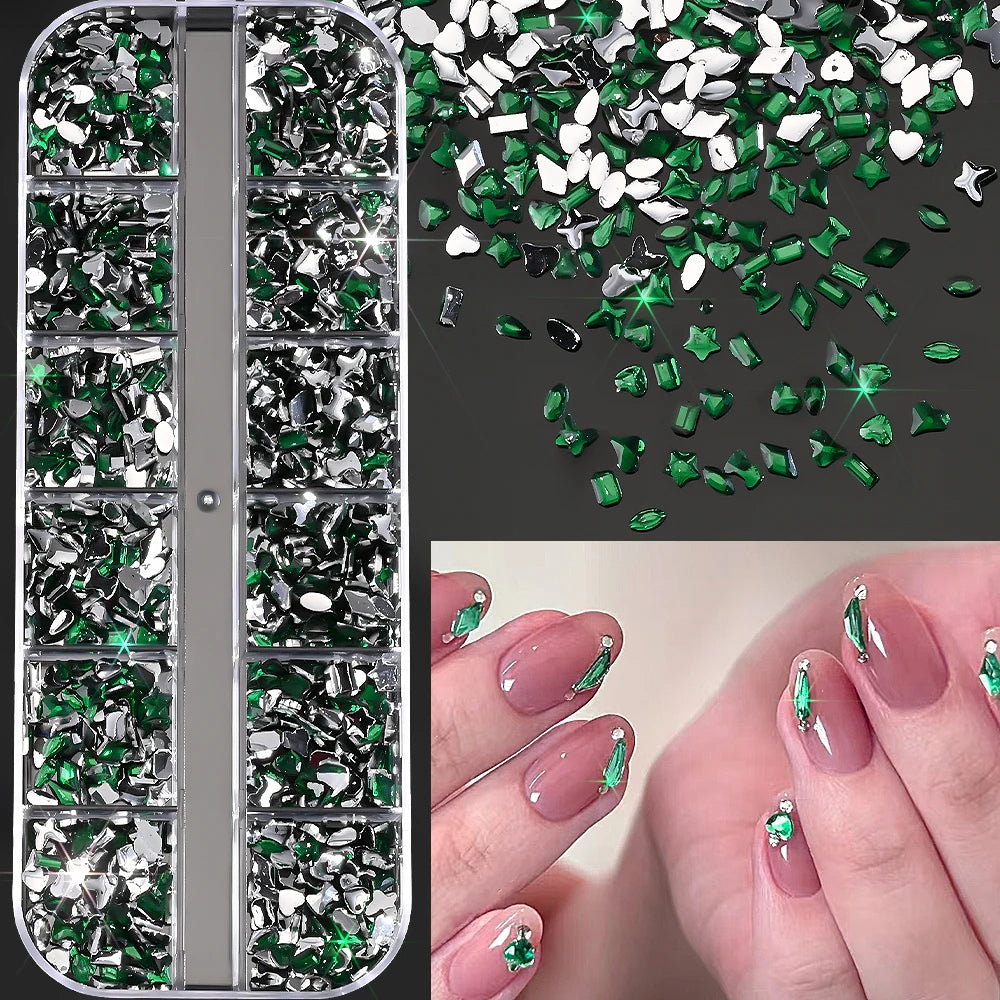Ocean nail charms mixed set – style option 33