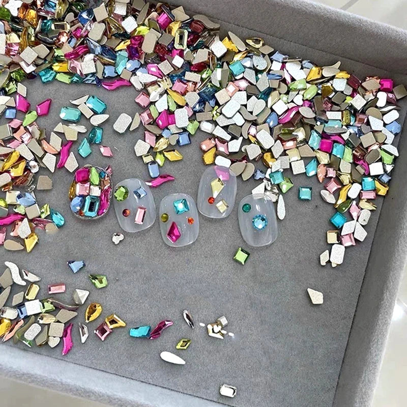 Flat-back nail rhinestones – image 4