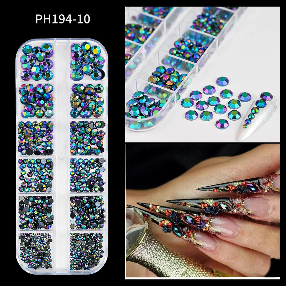 Ocean nail charms mixed set – image 8