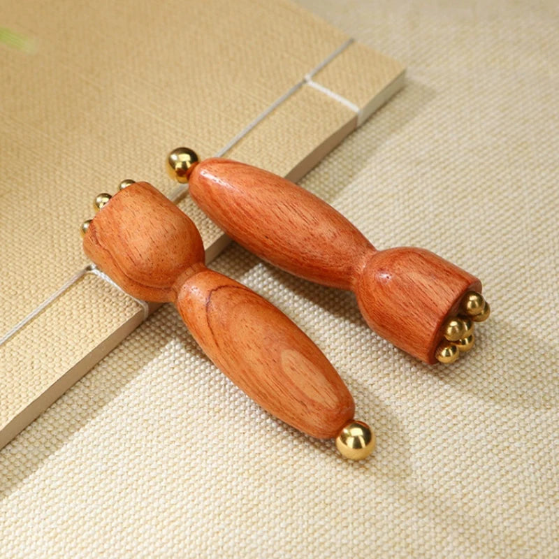 Lotus wooden facial massager – image 2