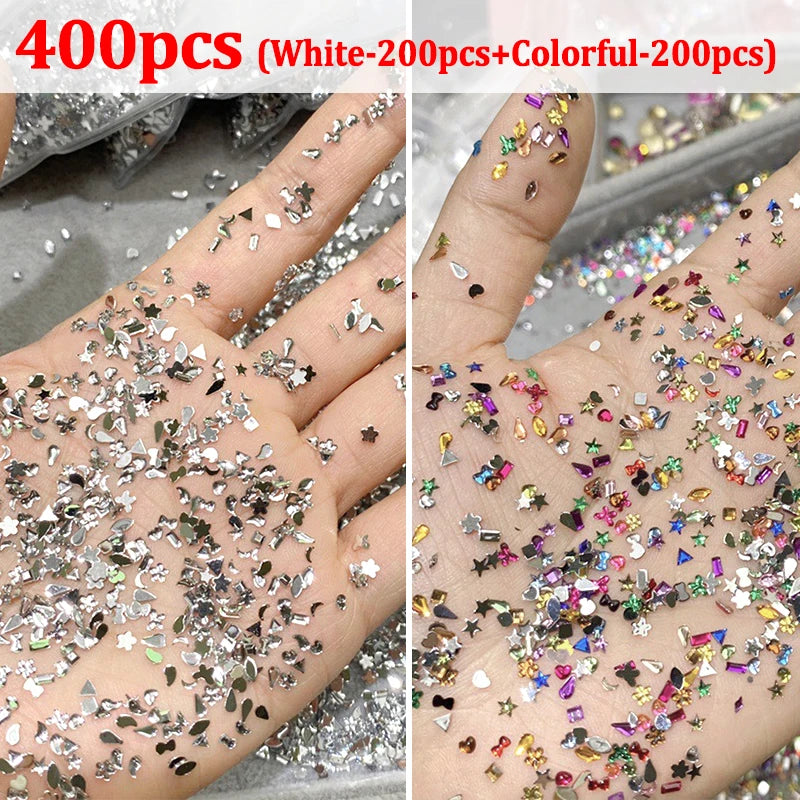 Flat-back nail rhinestones – image 10
