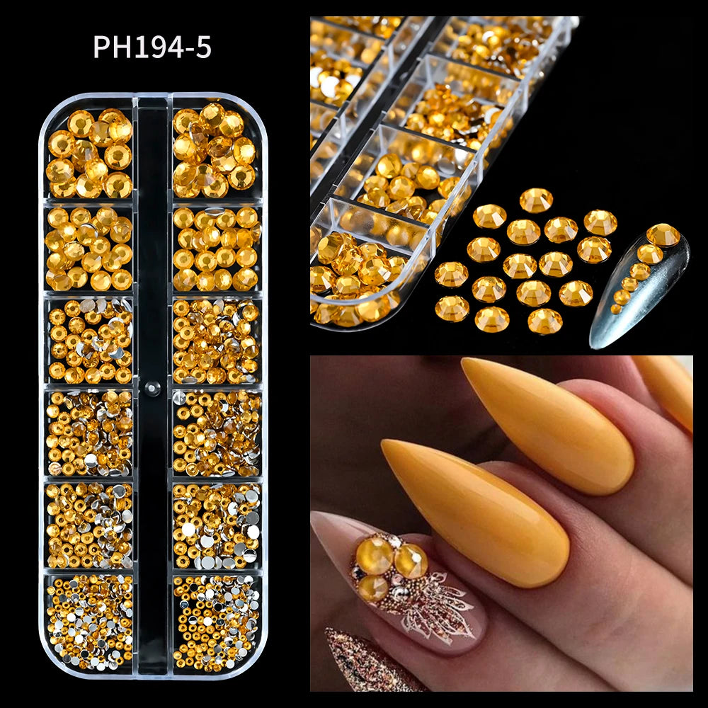 Ocean nail charms mixed set – image 7