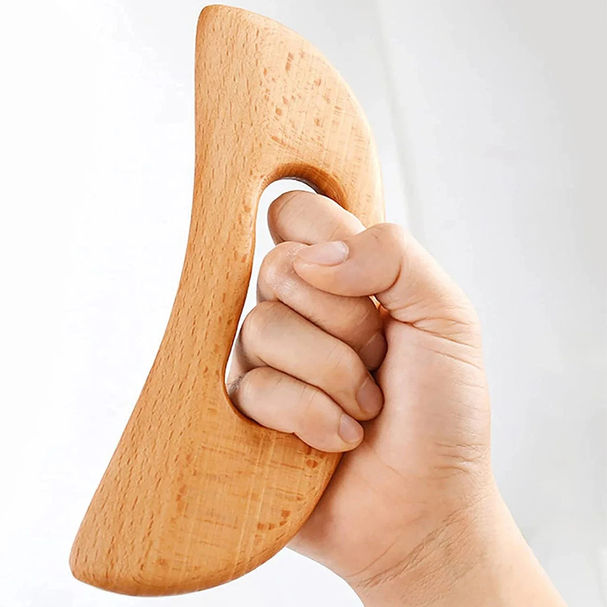 Wooden body gua sha massager – image 2