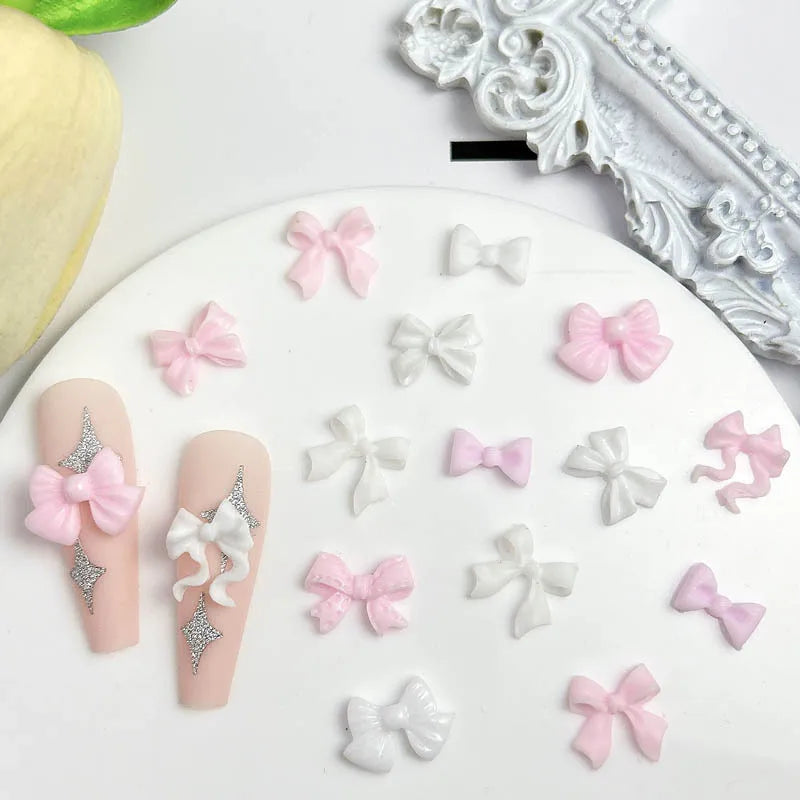 3D aurora bow nail charms – style option 2