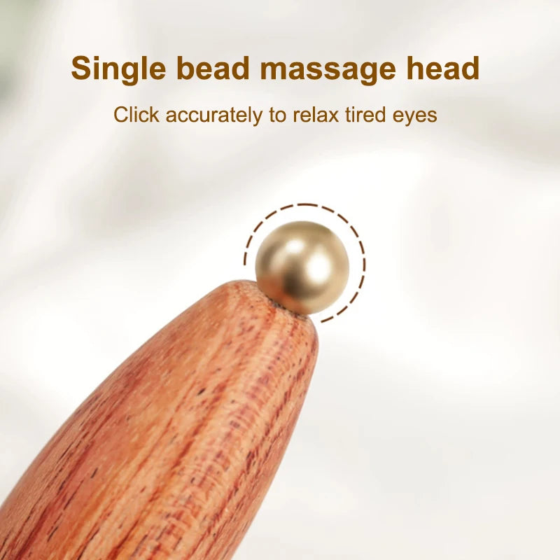 Lotus wooden facial massager – image 3