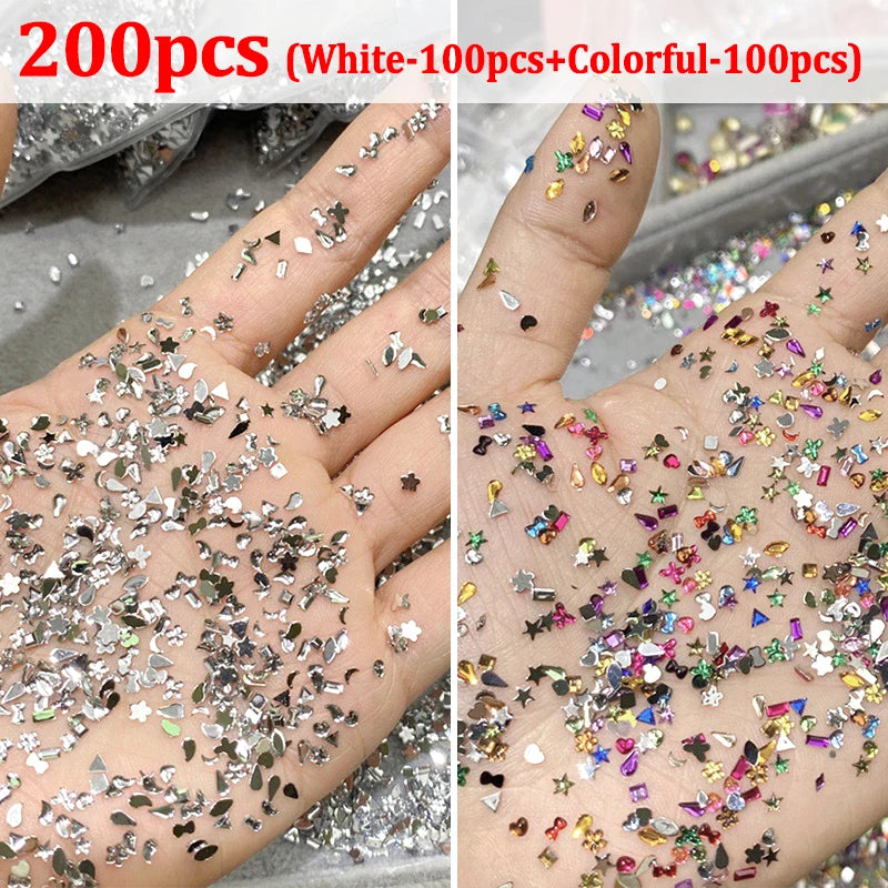 Flat-back nail rhinestones – image 9