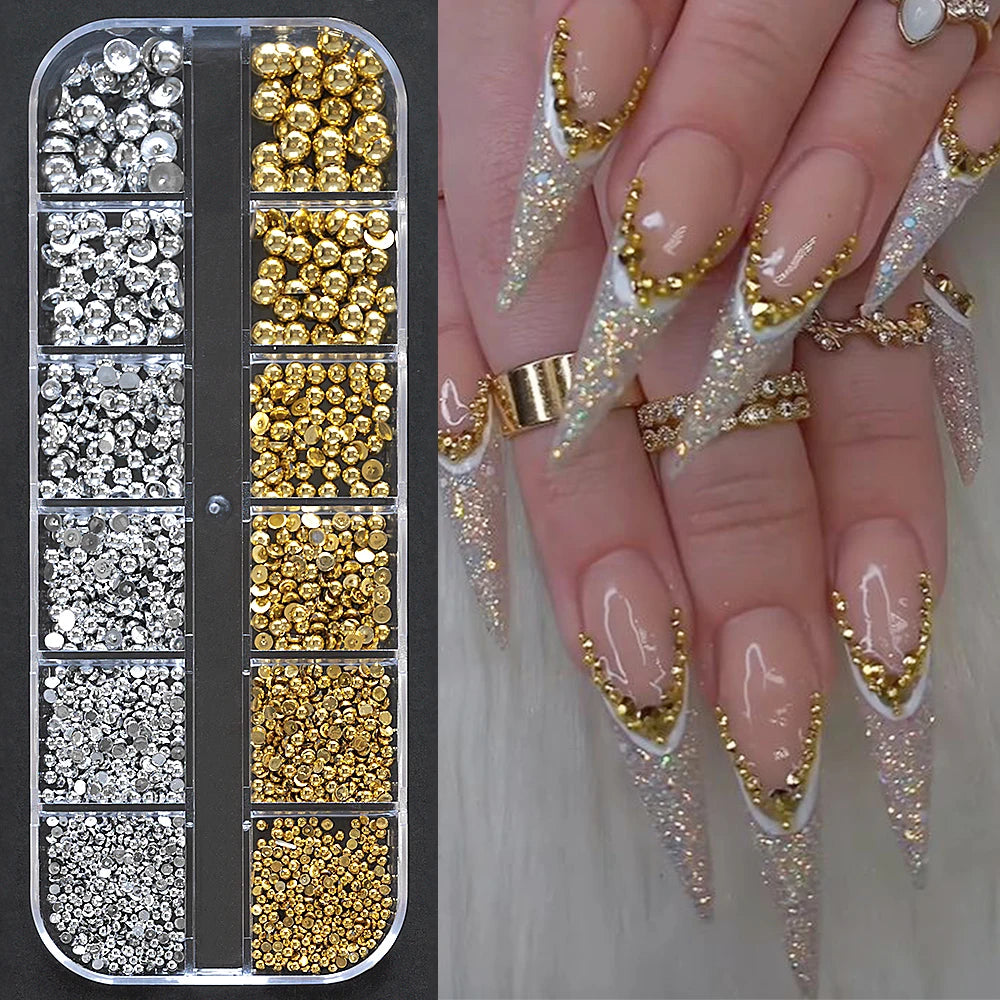 Ocean nail charms mixed set – style option 16