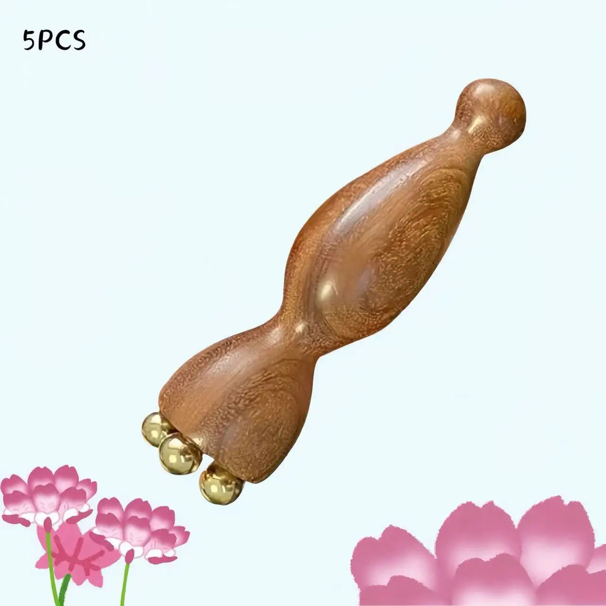Brass lotus eye massager – image 8