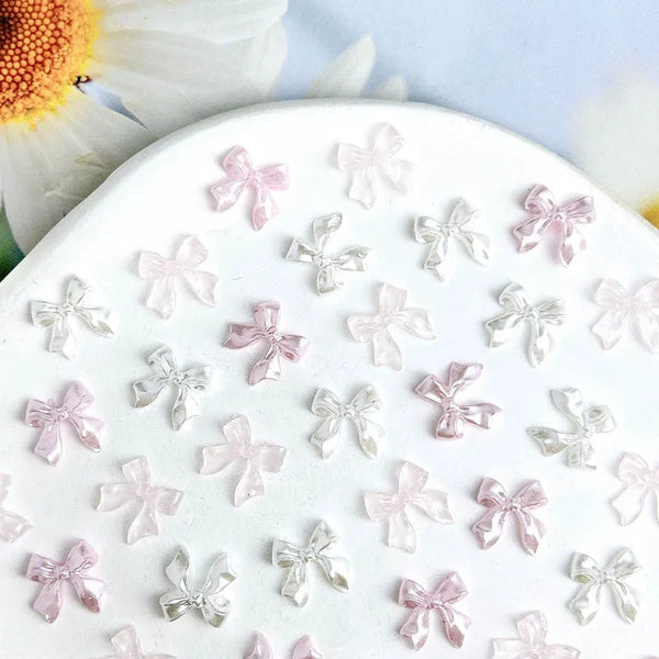 3D Aurora Bow Nail Charms (50pcs)