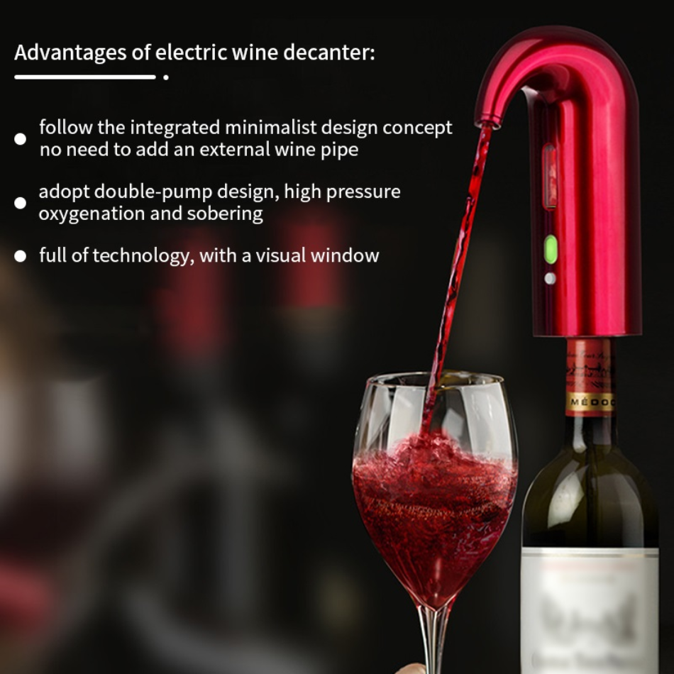Trendiko Wine Pump: Automatic Aerator & Pourer