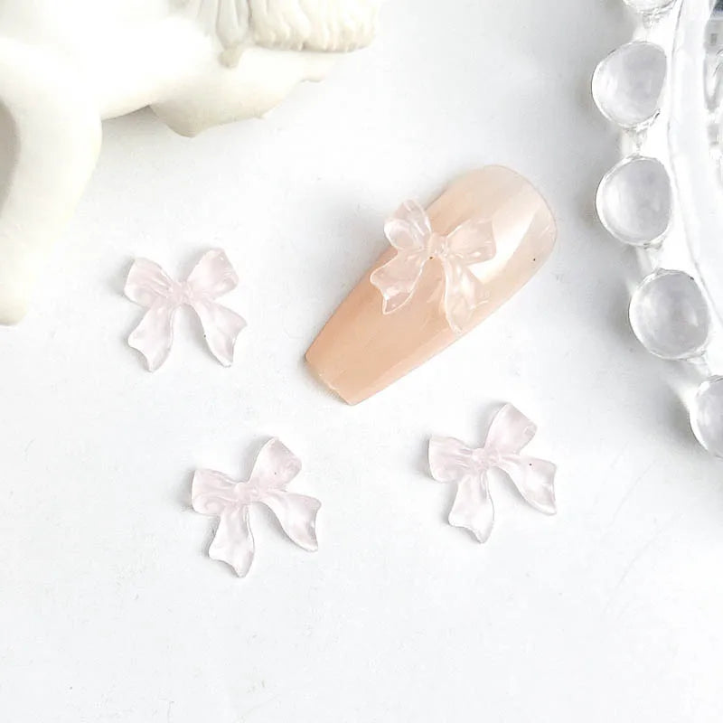 3D aurora bow nail charms – image 8