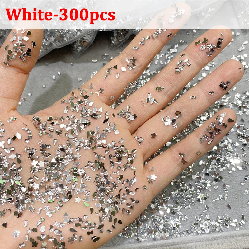 Flat-back nail rhinestones – style option 2