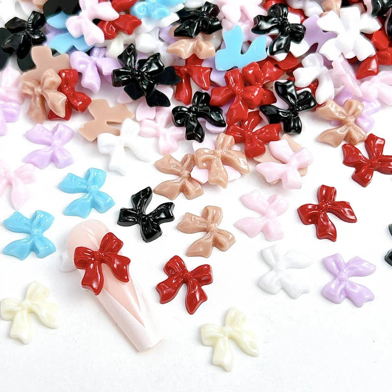 3D aurora bow nail charms – image 10