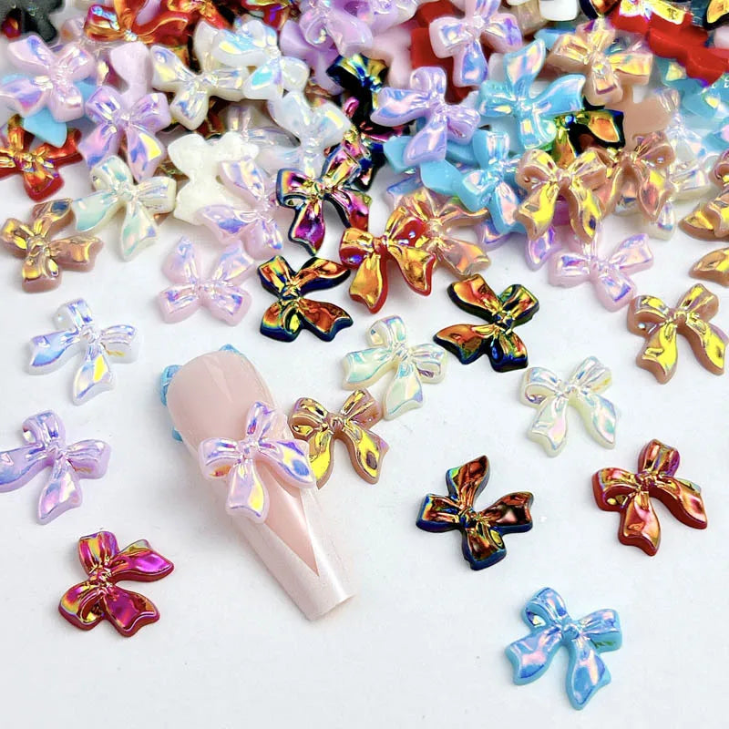 3D aurora bow nail charms – image 7