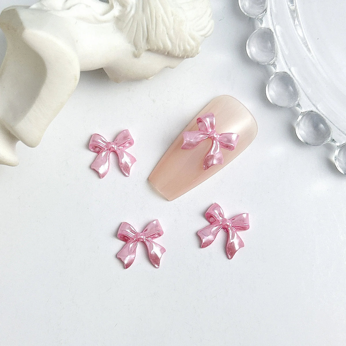 3D aurora bow nail charms – image 5