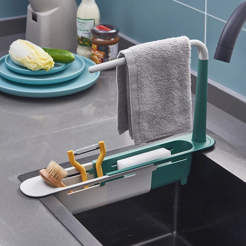 Trendiko Telescopic Sink Rack Organizer