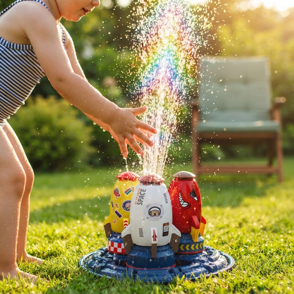Trendiko Rocket Sprinkler: Summer Garden Fun