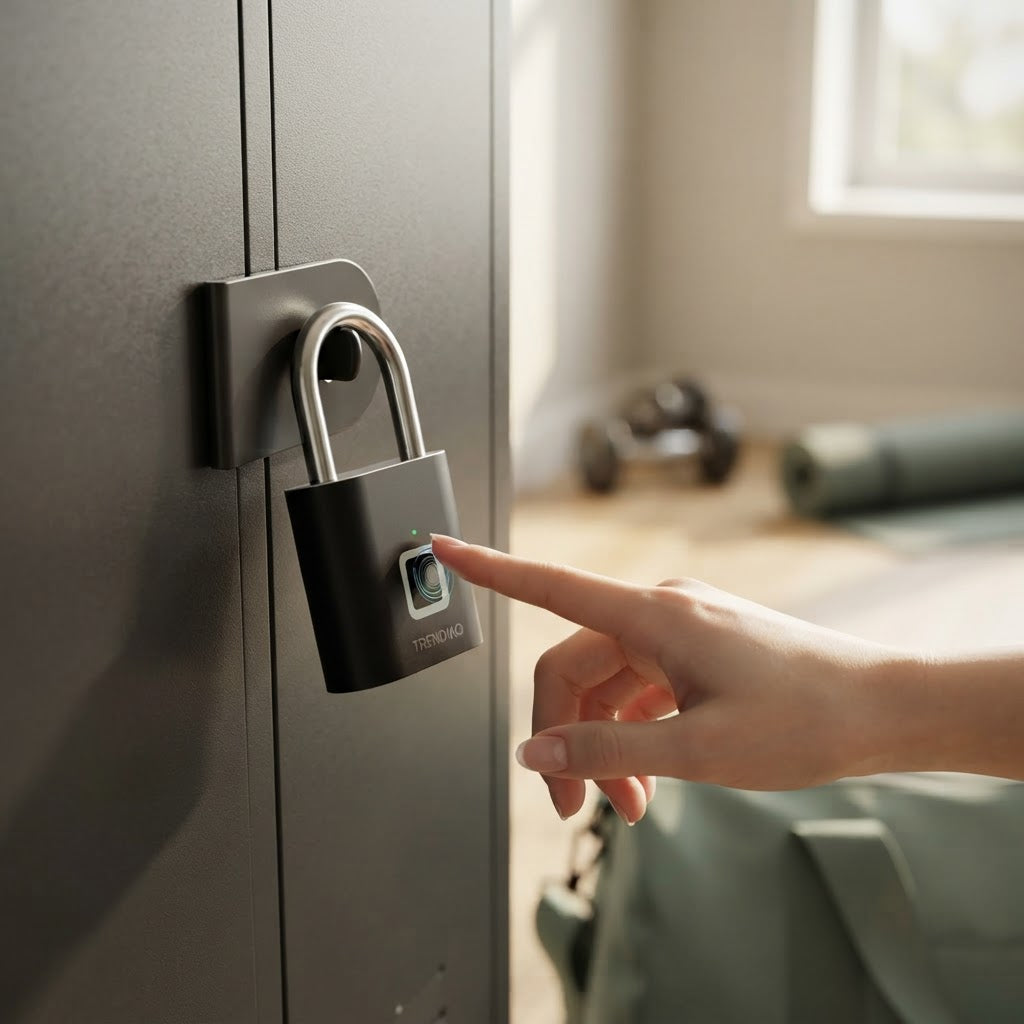 Trendiko Fingerprint Padlock - Keyless Home Security