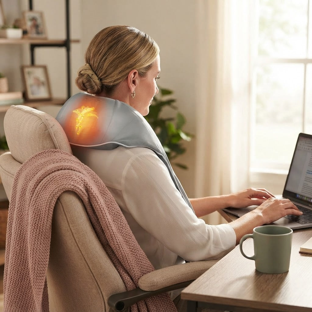 Trendiko Shiatsu Neck & Shoulder Massager with Heat