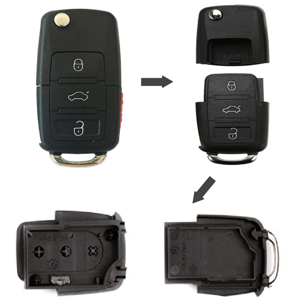 Trendiko Hidden Key Compartment: Discreet Storage