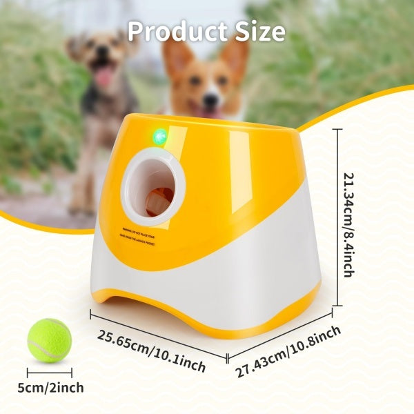 Automatic dog ball launcher