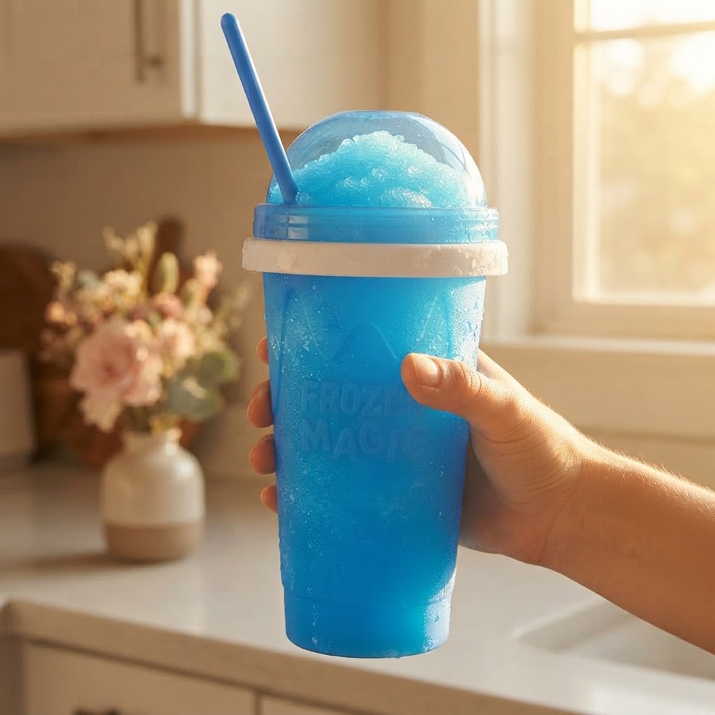 Instant Slushy Cup 350ml – No Machine Needed | Trendiko