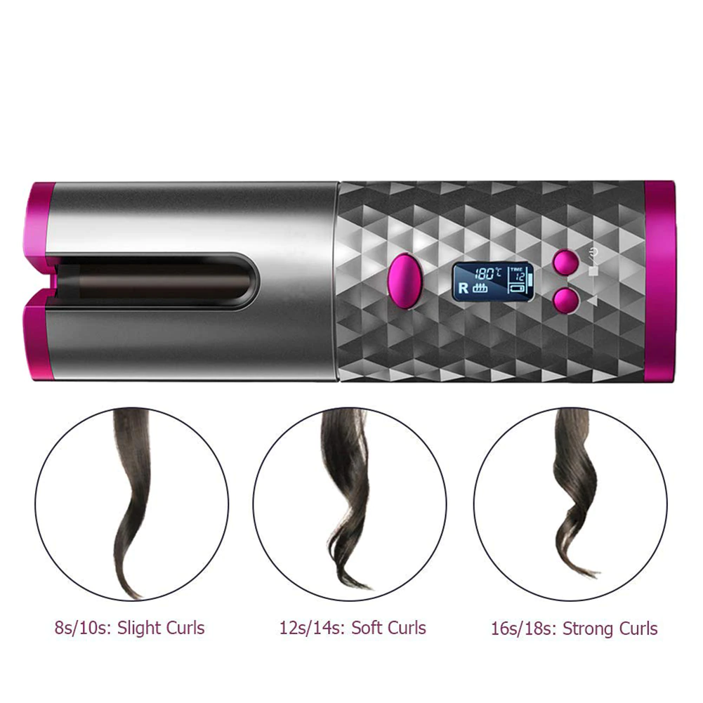 Trendiko Portable Cordless Hair Curler