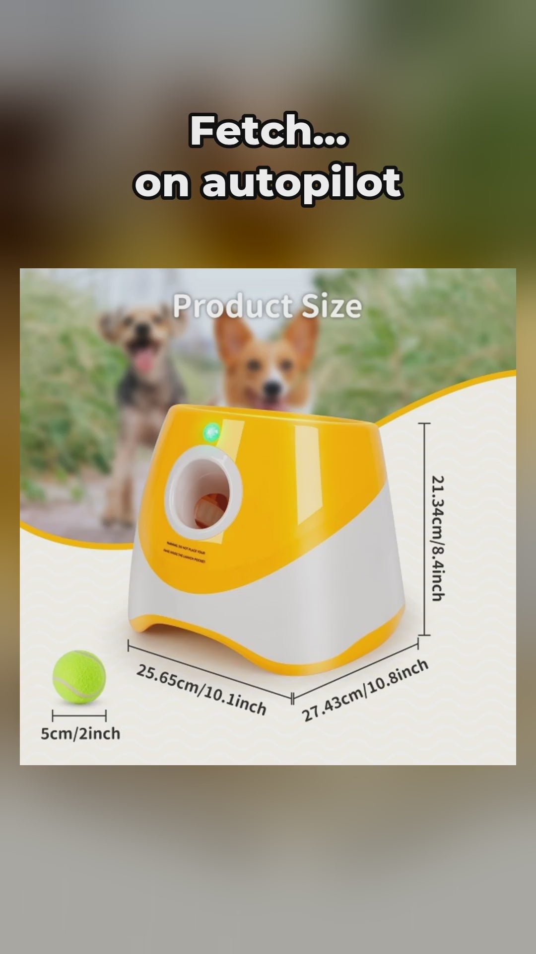 Automatic Dog Ball Launcher video